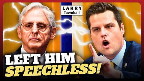 Gaetz CORNERS Merrick Garland, COORDINATED DOJ ATTACK on President Trump?
