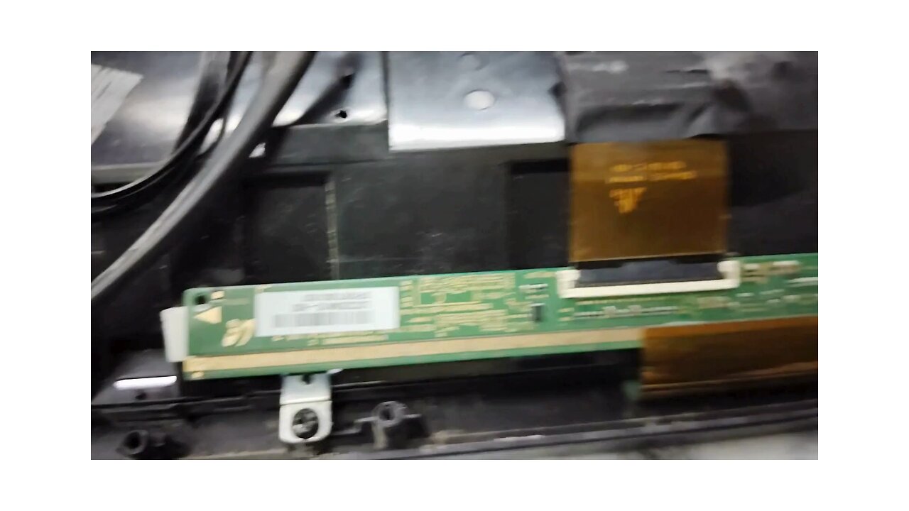 Panel repair video. Ckv lines cutting