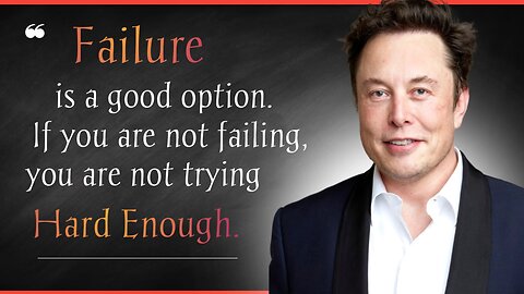 Elon Mask motivational quotes