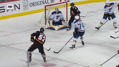 Weegar opens scoring