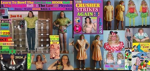 Learn how to become a better Lucky Hook ball bowler #105 with Dann the CD born MAN on 01-04-23.#105 bowl video