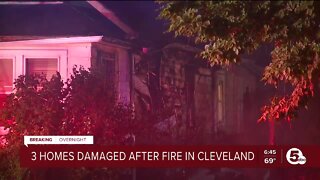 Multiple homes damaged in Clark-Fulton fire