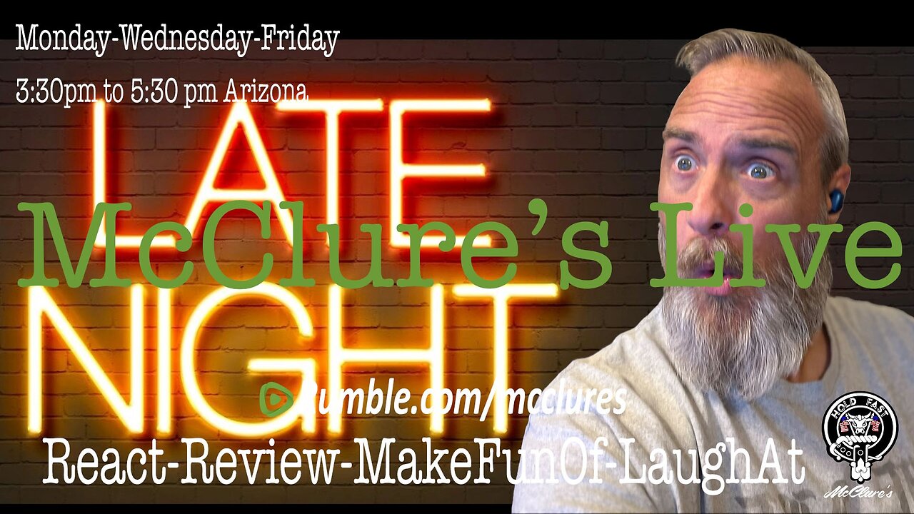 Late Night Hang McClure's Live React Review Make Fun Of Laugh At