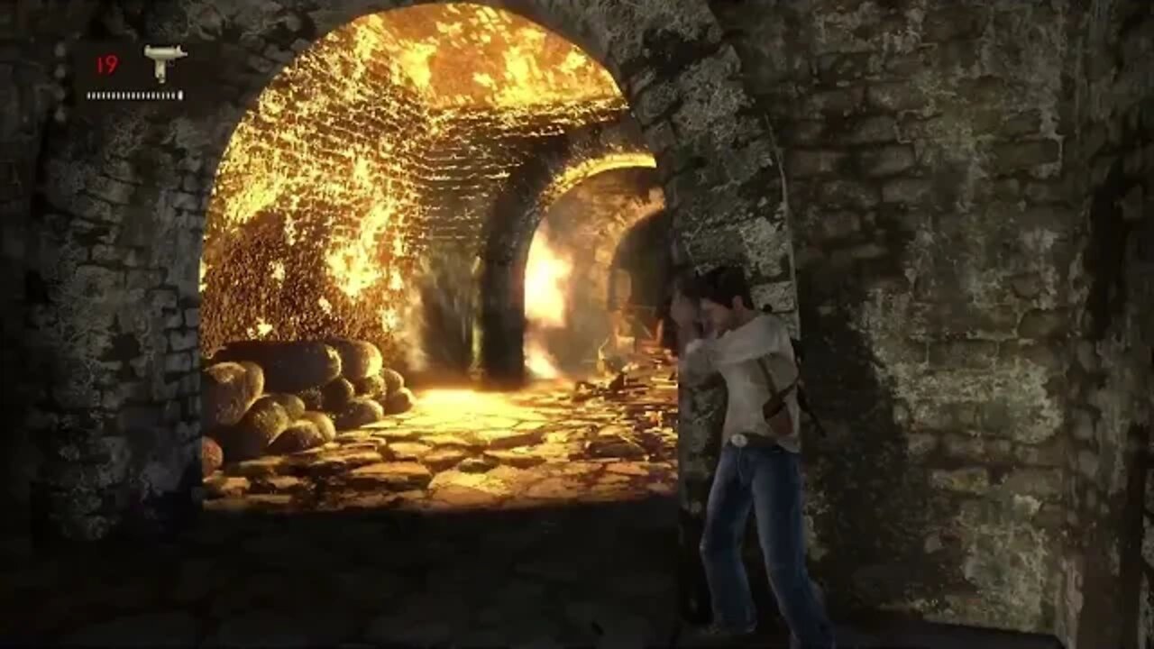 50 eliminações: Micro-9mm - Elimine 50 inimigos com a Micro-9mm - Uncharted