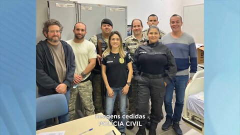 Caratinga: Polícia Civil faz coleta de material genético em detentos de Caratinga