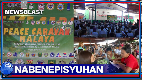 400 mga dating rebelde at magsasaka ng Hacienda Luisita, nabenepisyuhan ng serbisyo caravan