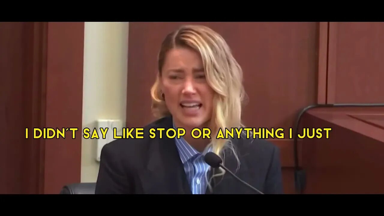 Amber says Johnny Depp gave HER a cavity search!
