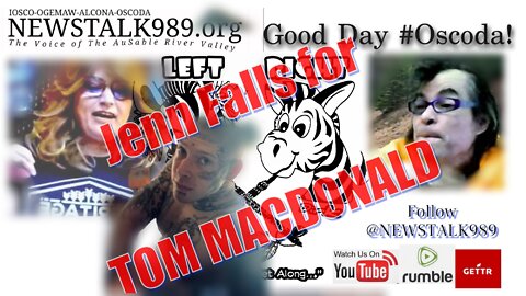 Jenn Falls in Love with Tom MacDonald What a Bunch of Potty Mouths! Freaky Friday Good Day Oscoda