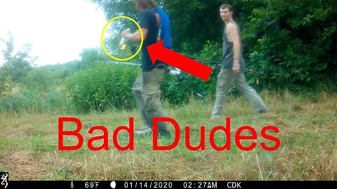 Bad Dudes on Trail Cam