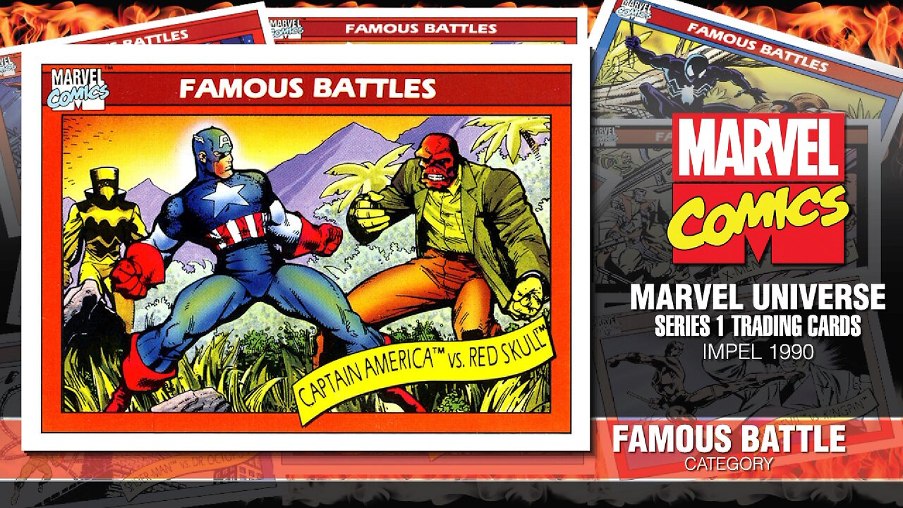 Marvel Famous Battle: Captain America vs Red Skull!