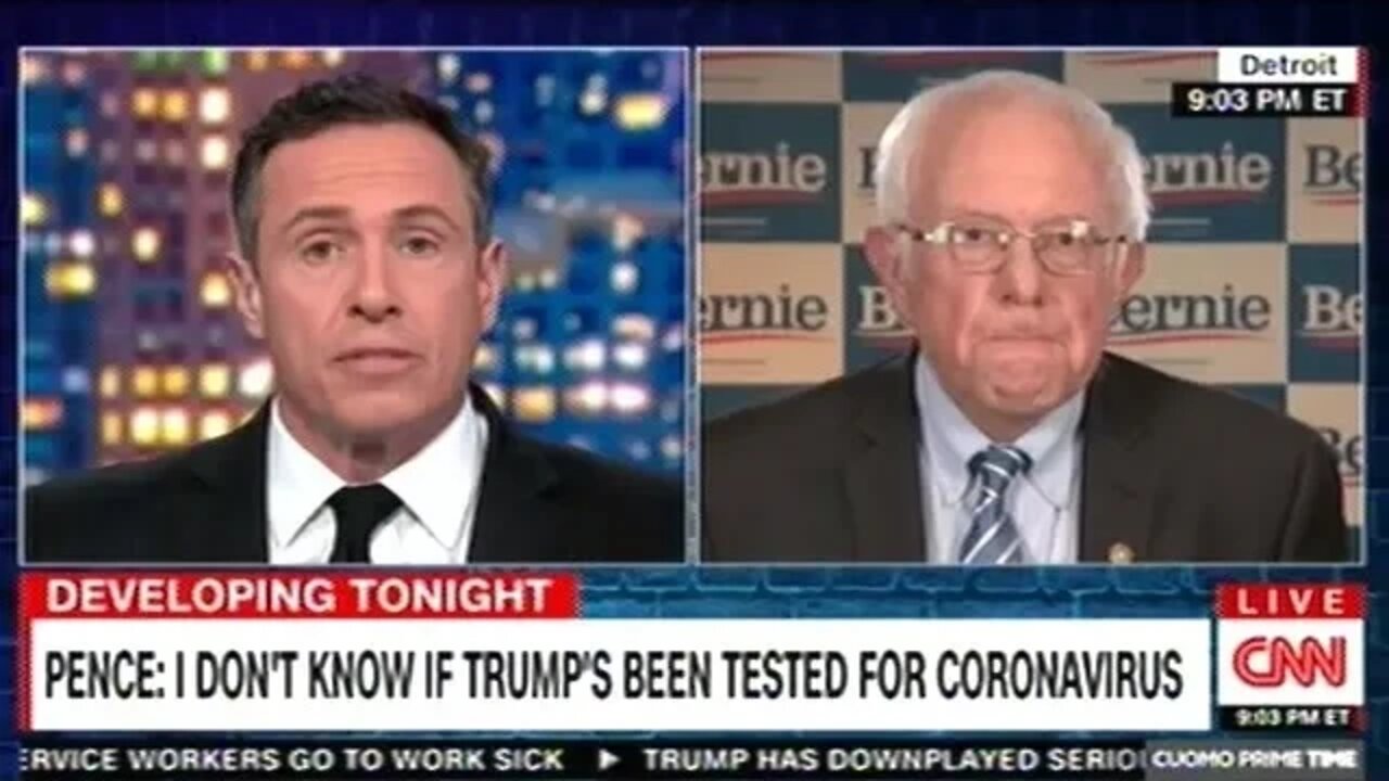 BERNIE SANDERS "NO! NO! NO! NO! NO! NOOOOOO!"