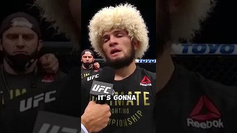 KHABIB'S SAD RETIRING