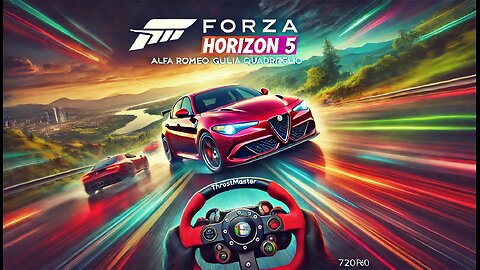 Alfa Romeo Giulia Quadrifoglio Forza Horizon 5 Thrustmaster TX Gameplay720p60