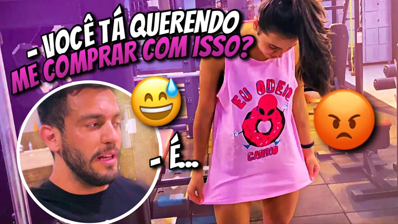 TENTEI COMPRAR ELA COM PRESENTES... será que ela me perdoou?