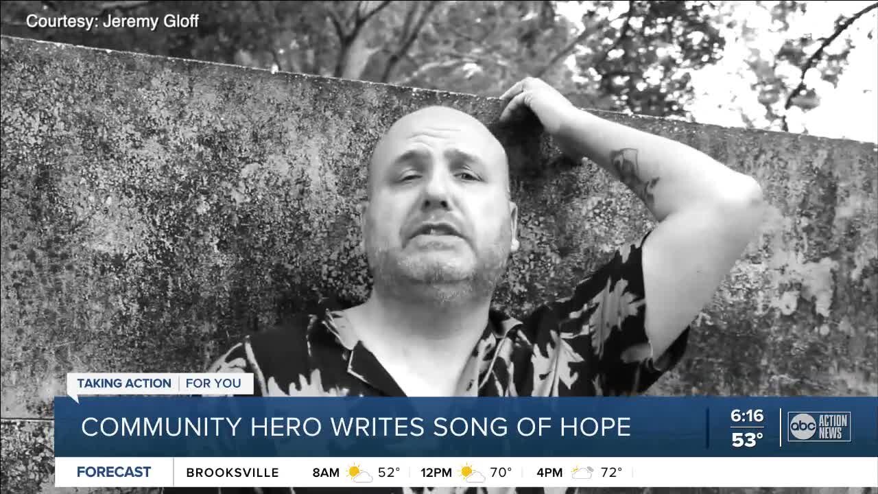Feeding Tampa Bay star Jeremy Gloff merges worlds on new single 'Feed the World Together'
