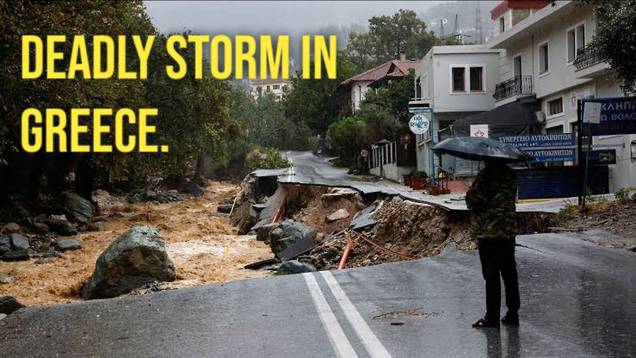Devastating Storm Daniel Causes Severe Floods