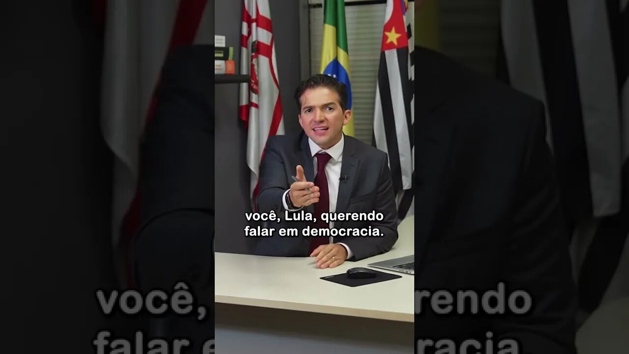 LULA QUER DESTRUIR A DEMOCRACIA! #shorts