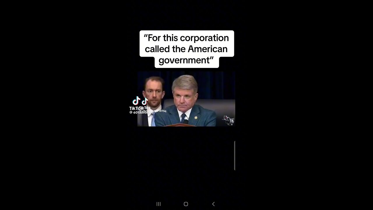 The corporation of the United States