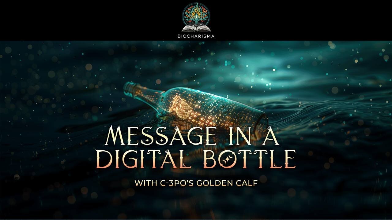 Message in a Digital Bottle w/ C-3PO's Golden Calf