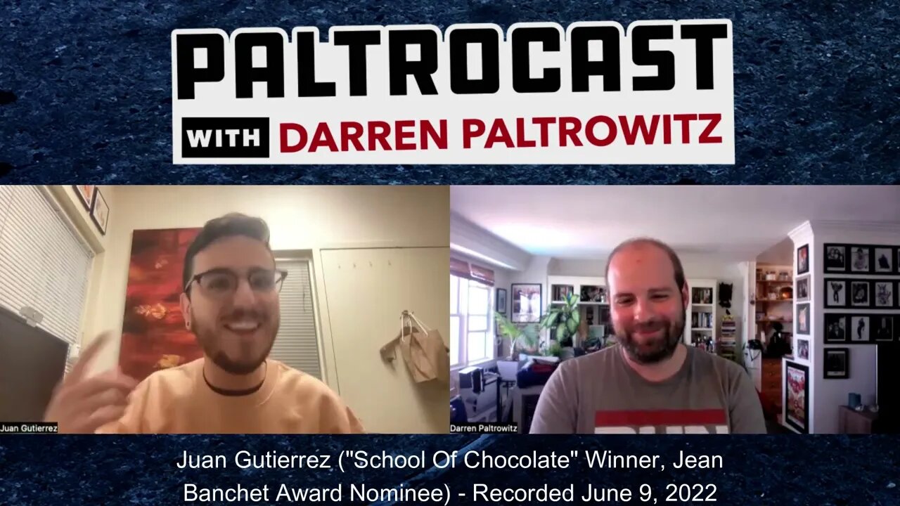 Chef Juan Gutierrez interview with Darren Paltrowitz
