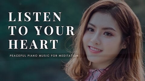 Peaceful piano music for meditation