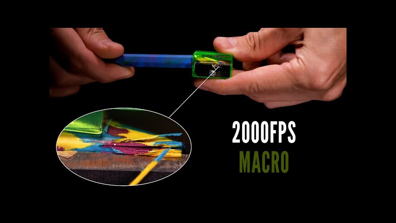 Pencil Sharpening at Super SlowMo