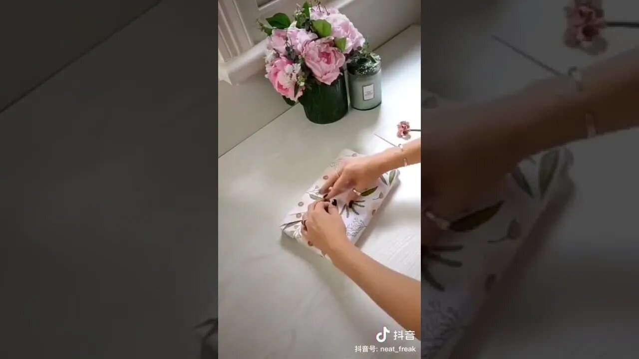 Gift Wrapping Ideas #gift wrapping #how to wrap a gift #gift