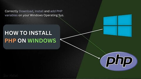 How to Install PHP in Windows