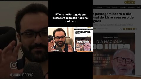 PT erra no Português em postagem sobre Dia Nacional do Livro