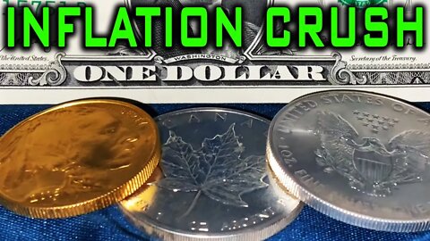 INFLATION CRUSH! HOLD Gold & Silver!