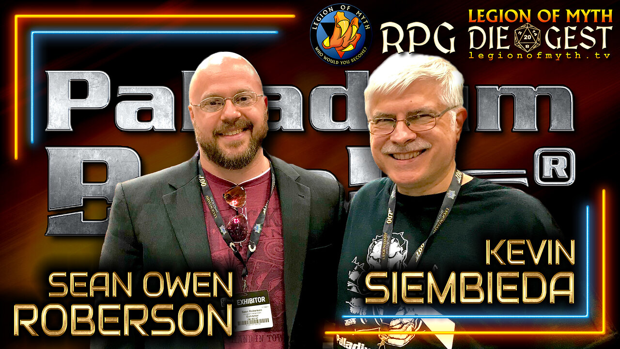 🐲 RPG DIE GEST 🐉 Kevin Siembieda & Sean Owen Roberson from Palladium Books