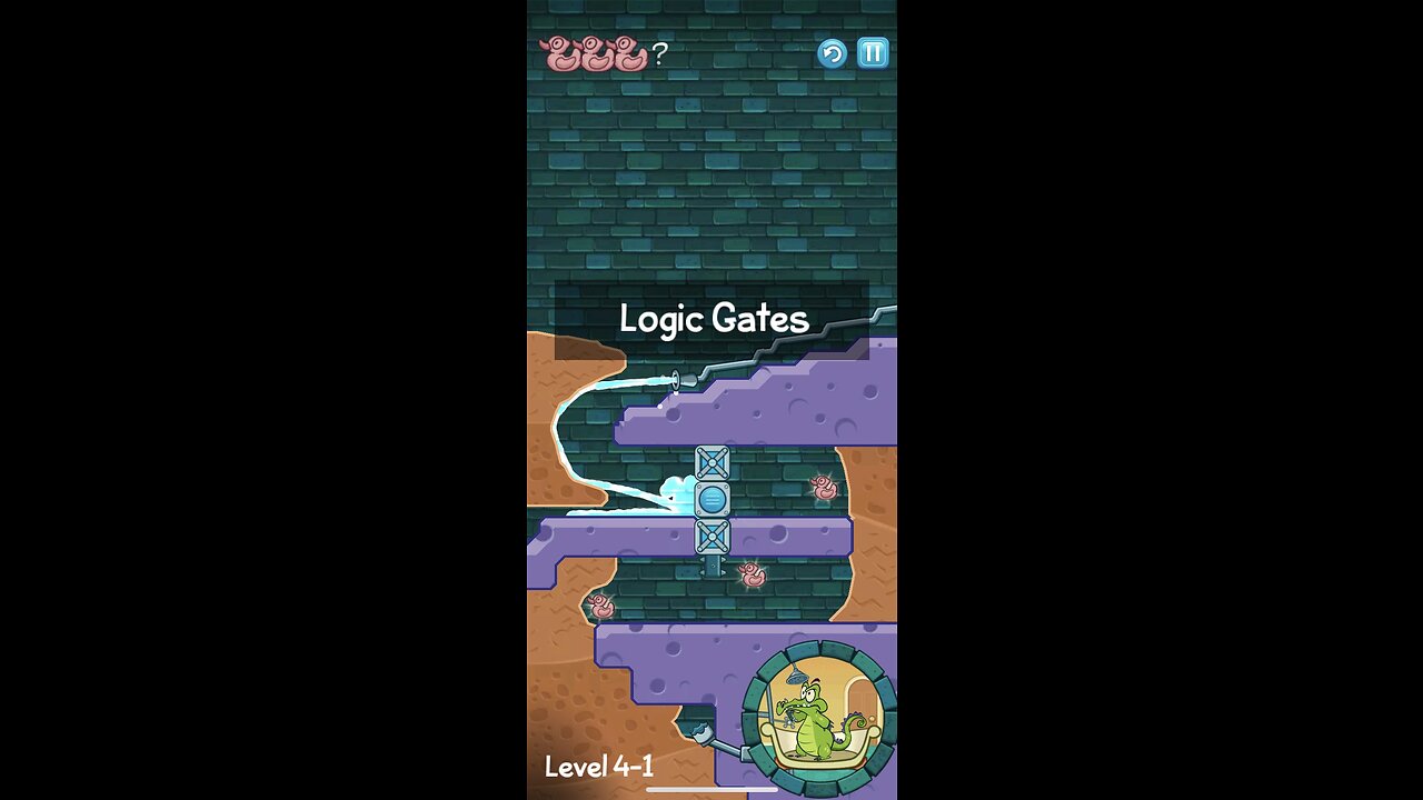 Where’s My Water 4-1 Logic Gates