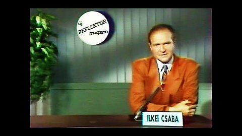 Új Reflektor Magazin, MTV2, 1992. VII. 15. Felelős szerkesztő-műsorvezető: Ilkei Csaba