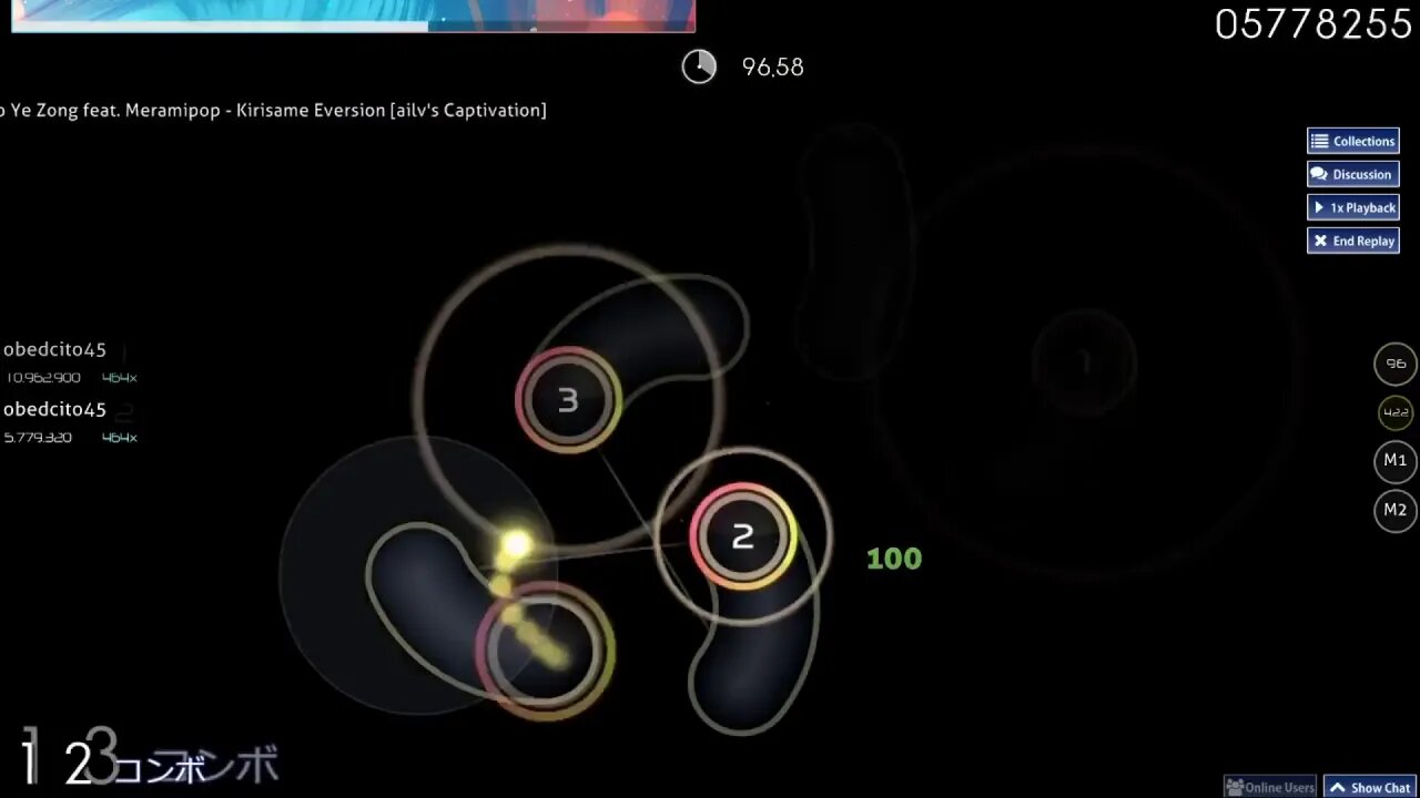 Osu!| Diao Ye Zong feat. Meramipop - Kirisame Eversion [ailv's Captivation] 5.65* | 25x