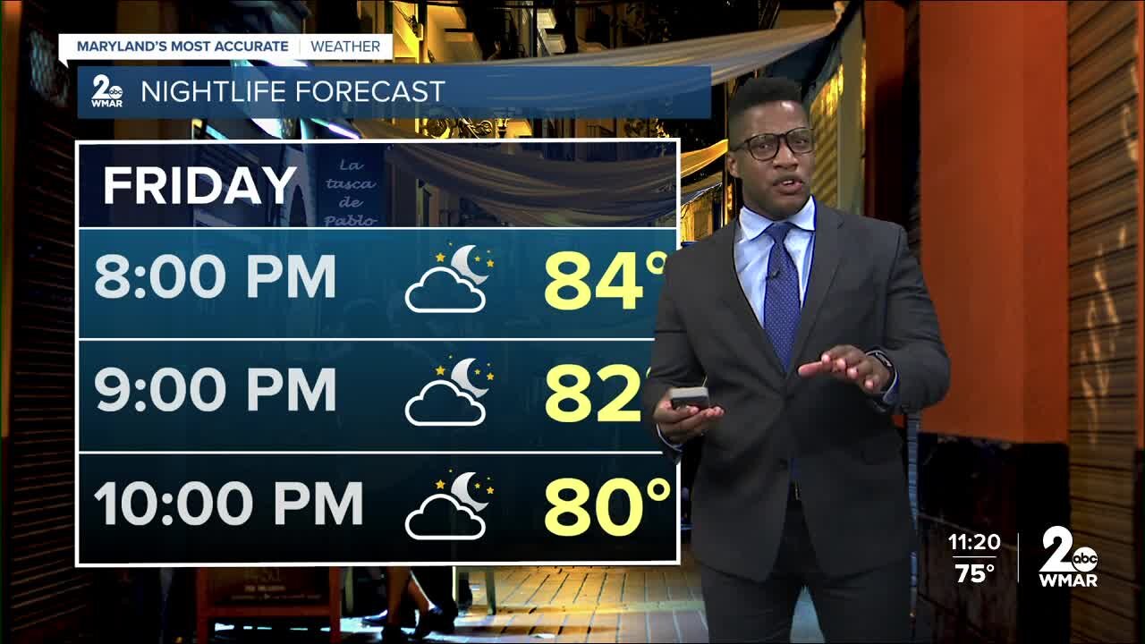 WMAR-2 News Patrick Pete's Thursday weather