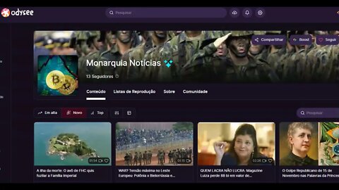 Canal Monarquia Notícias. Faça parte!