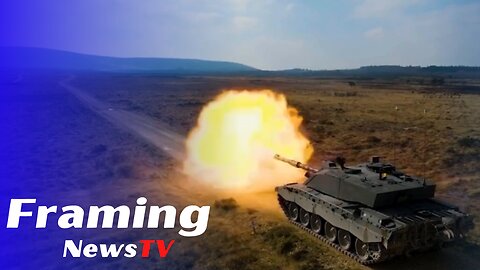 Inggris melatih tentara Ukraina menggunakan tank Challengers 2