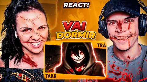 VÁ DORMIR! - Jeff Trap (Creepypasta) | Takeru [Prod. Sidney Scaccio] | [React Rap Nerd] 🔥