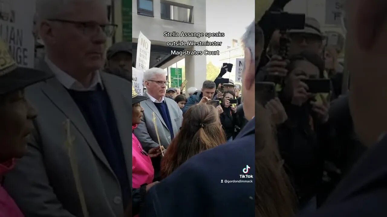 Stella Assange calls on the UK government to adhere to its own treaty and free Julian Assange