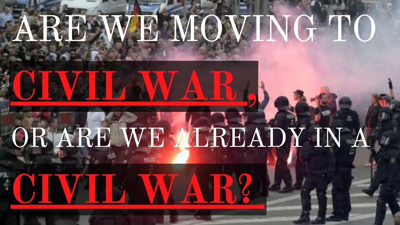 CIVIL WAR COMING, OR ALREADY HERE?
