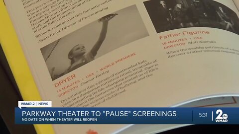 Baltimore Parkway Theater to "pause screenings