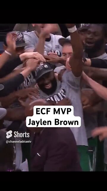 ECF MVPJaylen Brown #shorts #nba #nbaplayoffs #basketballshorts #bostonceltics #sportsnews