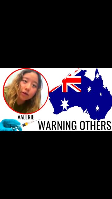 Young Australian Victim of the Poisonous Jab Warns Others About Adverse Reactions