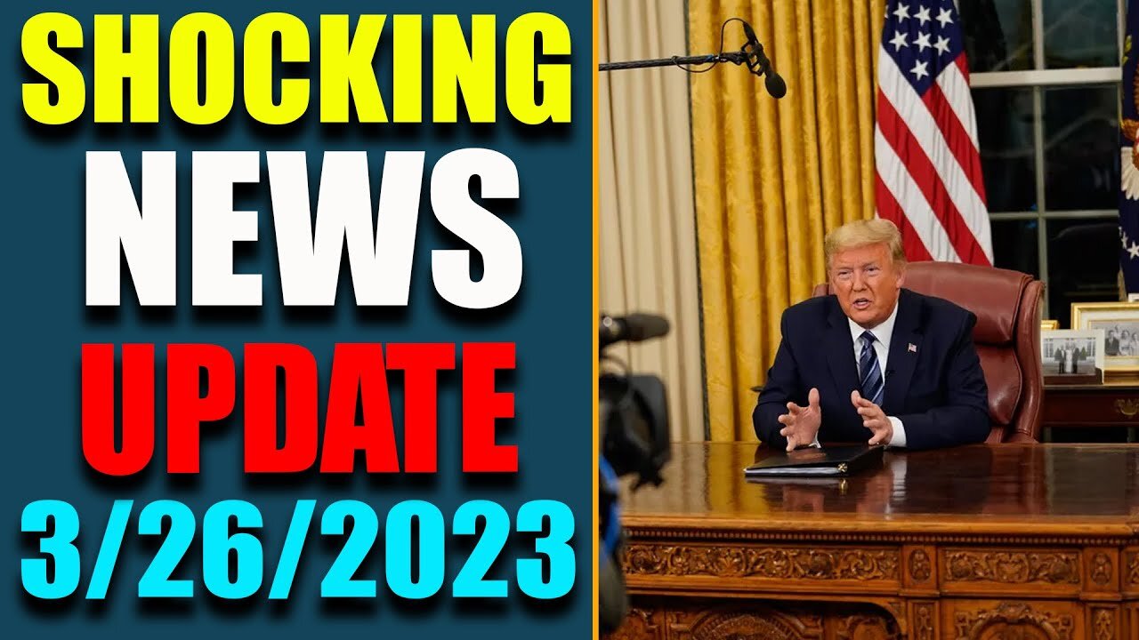 TRUMP ISSUES A HUGE WARNING!! SHOCKING NEWS HAS BEEN REVEALED UPDATE AS OF MARCH 26, 2023