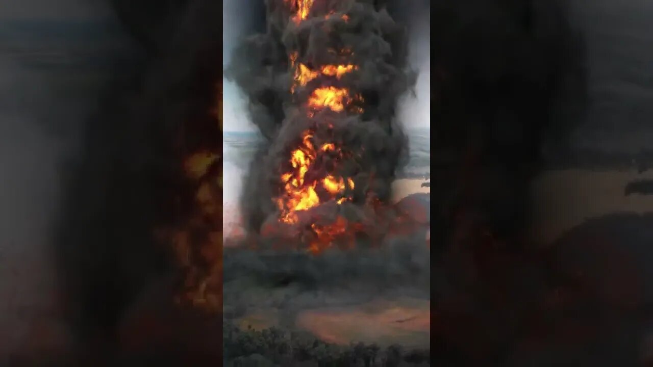 Fire Tornado on the field