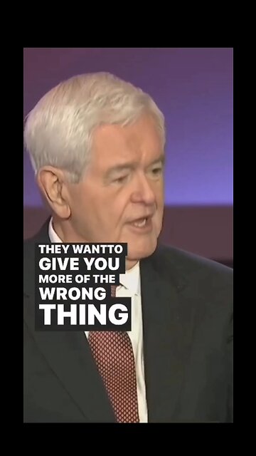 NEWT GINGRICH TOLD US THE TRUTH ABOUT DEMOCRATS!