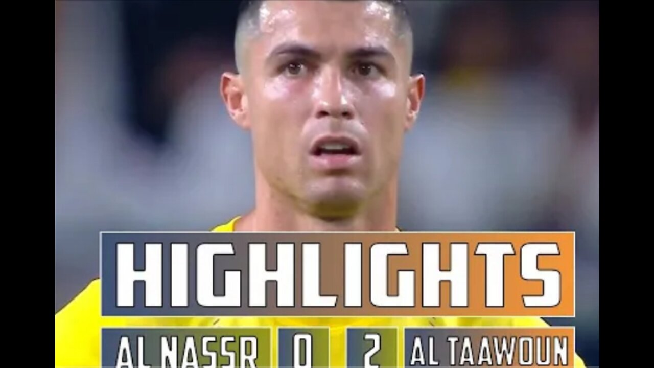 AL Nassr 0-2 AL Taawoan | Highlights | Roshn Suadi league