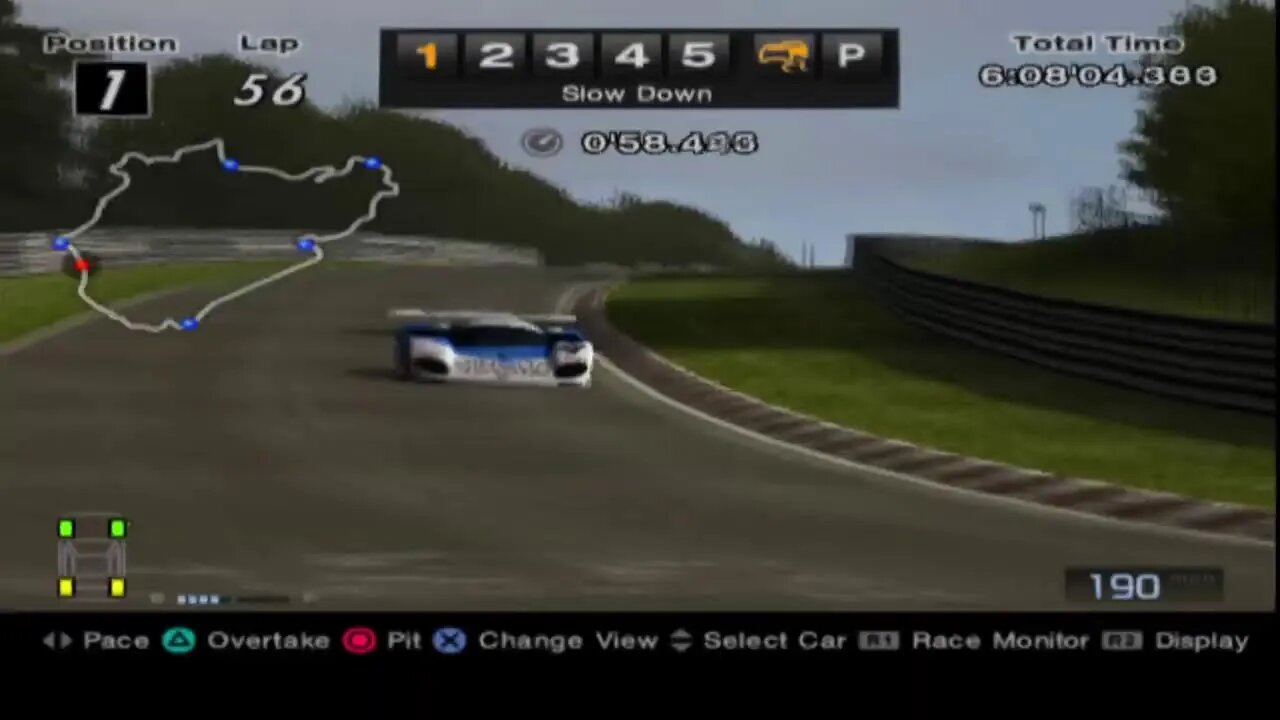 24 Hour Nurburgring Nordschliefe - Gran Turismo 4 (No Commentary) (PT3)