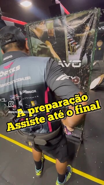 Prova de IPSC clube bravo,ganhei do meu professor assiste aí