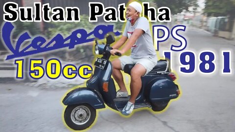 Sultan Patuha Beli Vespa Classic Tahun 1981, Exclusive P 150 S